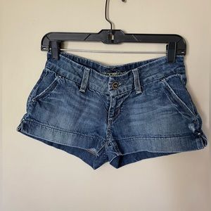 American Eagle denim shorts 0